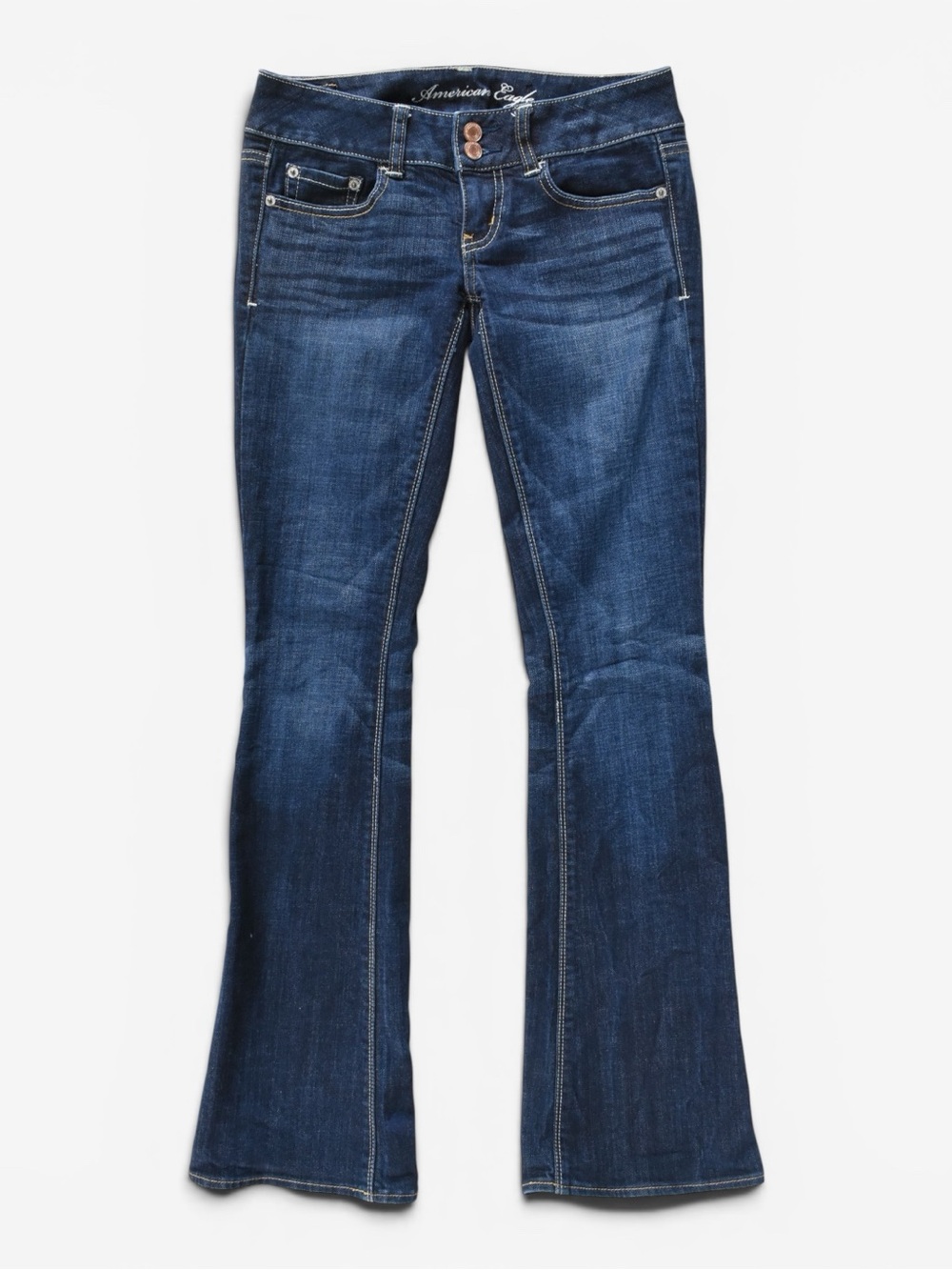AMERICAN EAGLE Vintage Y2K Denim Low Rise Jeans